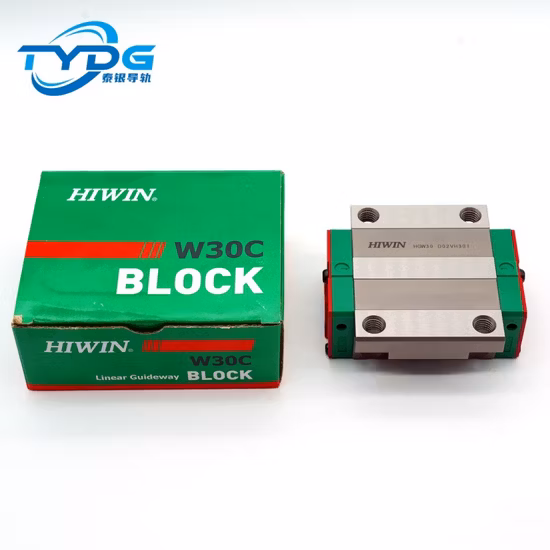 Hiwin Fuso de esferas CNC Trilhos guia lineares Blocos de rolamentos Guia linear Guia linear